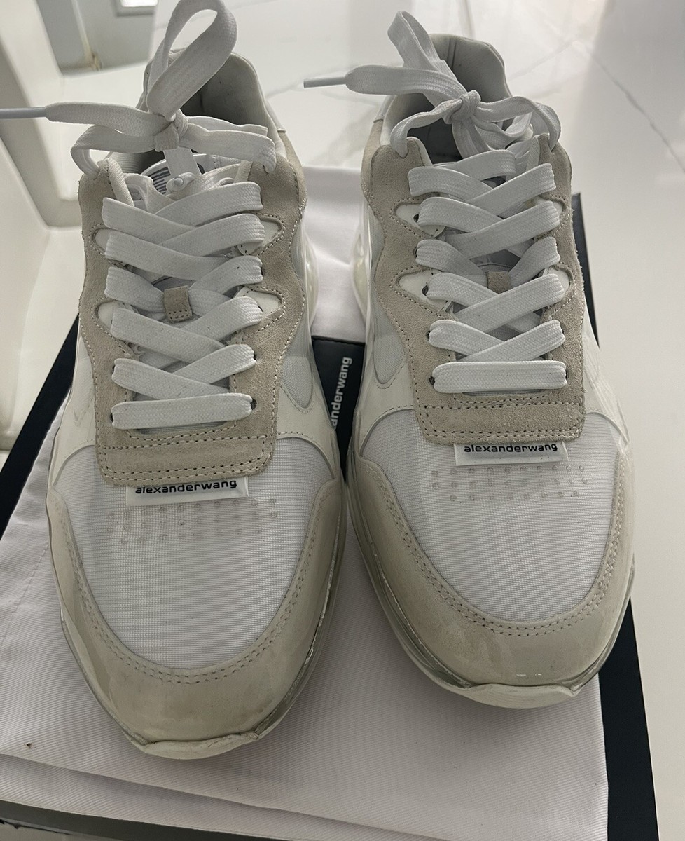 靴 ALEXANDER WANG / AWNYC Stadium Sneaker ALEXANDER WANG AWNYC Stadium Sneaker Color White Sz 39 EU 9