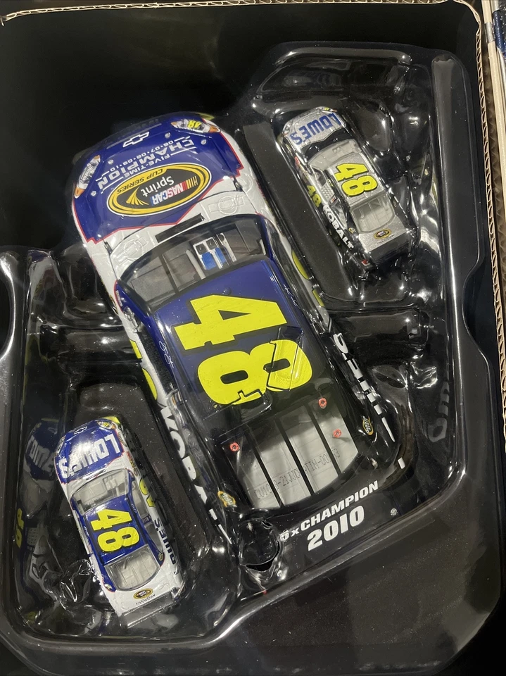 #48 JIMMIE JOHNSON LOWES KOBALT TOOLS 2010 CHAMPONSHIP TIN 1:24 - Image 3 of 4