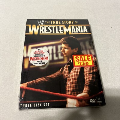 The WWE: The True Story of WrestleMania (DVD, 2011, 3-Disc Set)