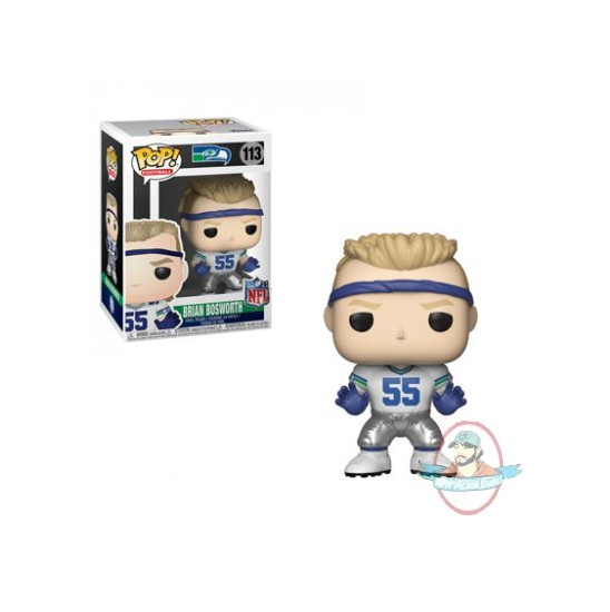 POP! NFL Legends Seahawks Brian Bosworth #113 Vinyl Figure Funko