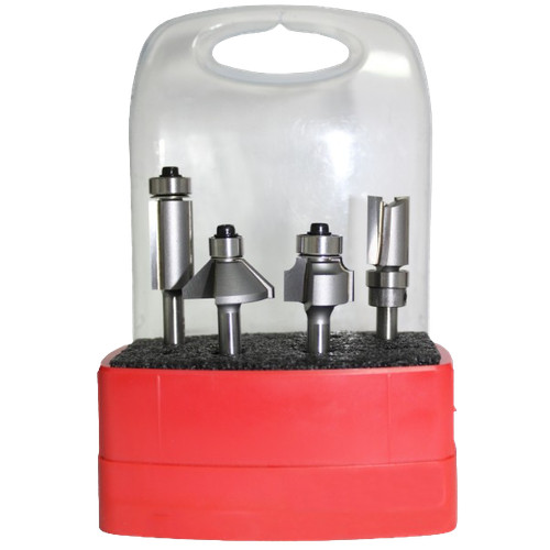 Whiteside 4 Pc. Compact Router Bit Set, 1/4 in. Shank