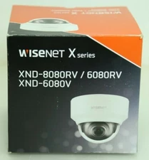 Hanwha Techwin WiseNet X XND-6080RV 2 Megapixel Network Security Camera - NEW