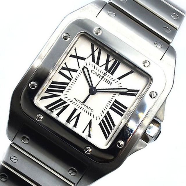 Cartier Santos White Men's Watch - W200737G for sale online | eBay