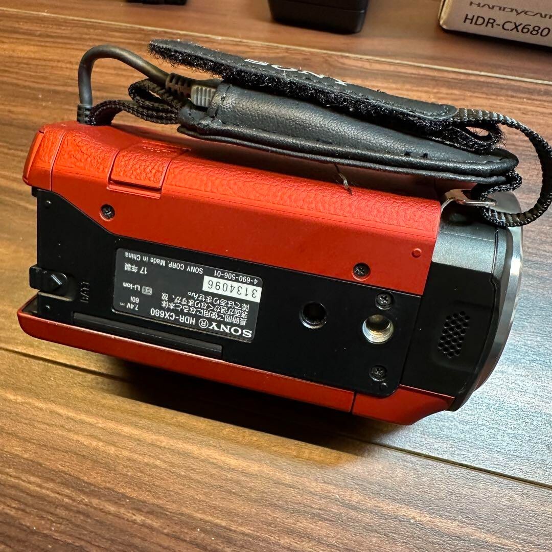 HDR-CX680 レッド　2018年製 SONY HDR-CX680 Video Camera 2773 From Japan | eBay