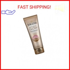 Jergens Natural Glow Self Tanner Body Lotion, Sunless Tanning, Medium to Deep Sk