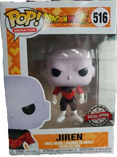 Funko Pop! ANIMACIÓN: DRAGON BALL Z- JIREN EDICIÓN ESPECIAL FIGURA DE VINILO #516
