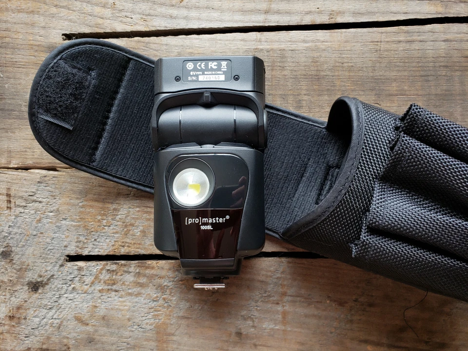 ProMaster 100SL Speedlight flash for Nikon w/spider mount - Image 2 of 4