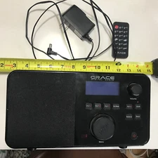 Grace Digital GDI-IR2500 Internet Radio Wi-Fi - Good Condition - With Remote