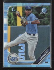 2019 Bowman Draft #BDC-66 Greg Jones Chrome 1st Sky Blue (JT)
