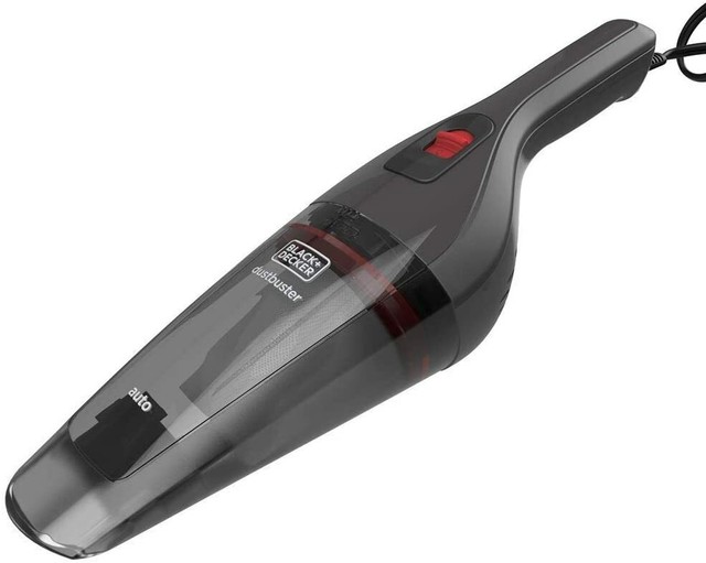 BLACK+DECKER Dustbuster 12V Aspirapolvere Portatile Auto - Grigio/Rosso |  Acquisti Online su eBay