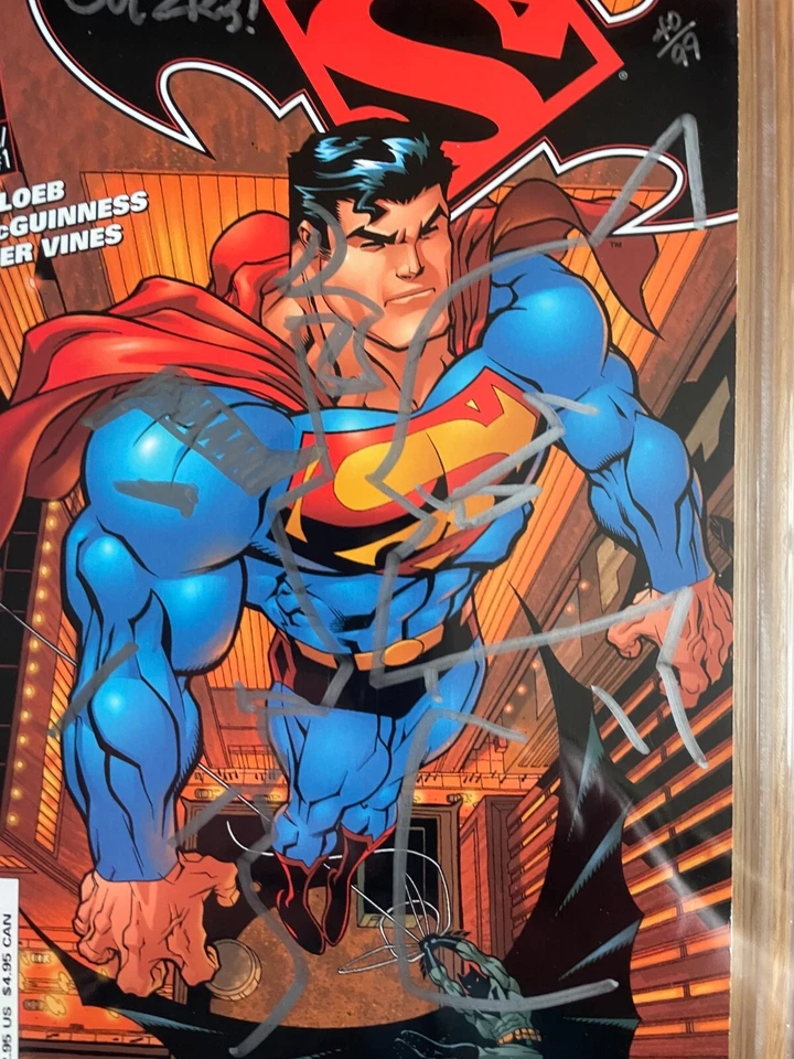 SUPERMAN/BATMAN #1 CGC 9.0! MCGUINNESS & VINES COVER! 1ST PRINTING! CVR REMARK! - Image 3 of 4