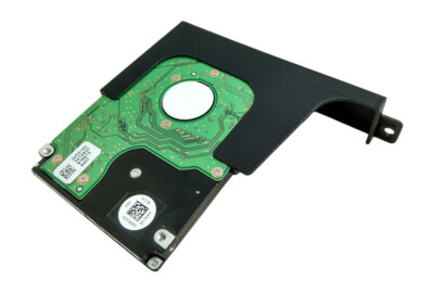 2,5 Inch Harde Schijf Montagebeugel voor SCPH 30000 50000 Gameconsole, ABS Harde Schijf Afstandhouder voor HDD SSD 3D-geprinte Harde Schijf Slede Beugel Vervanging (Zwart