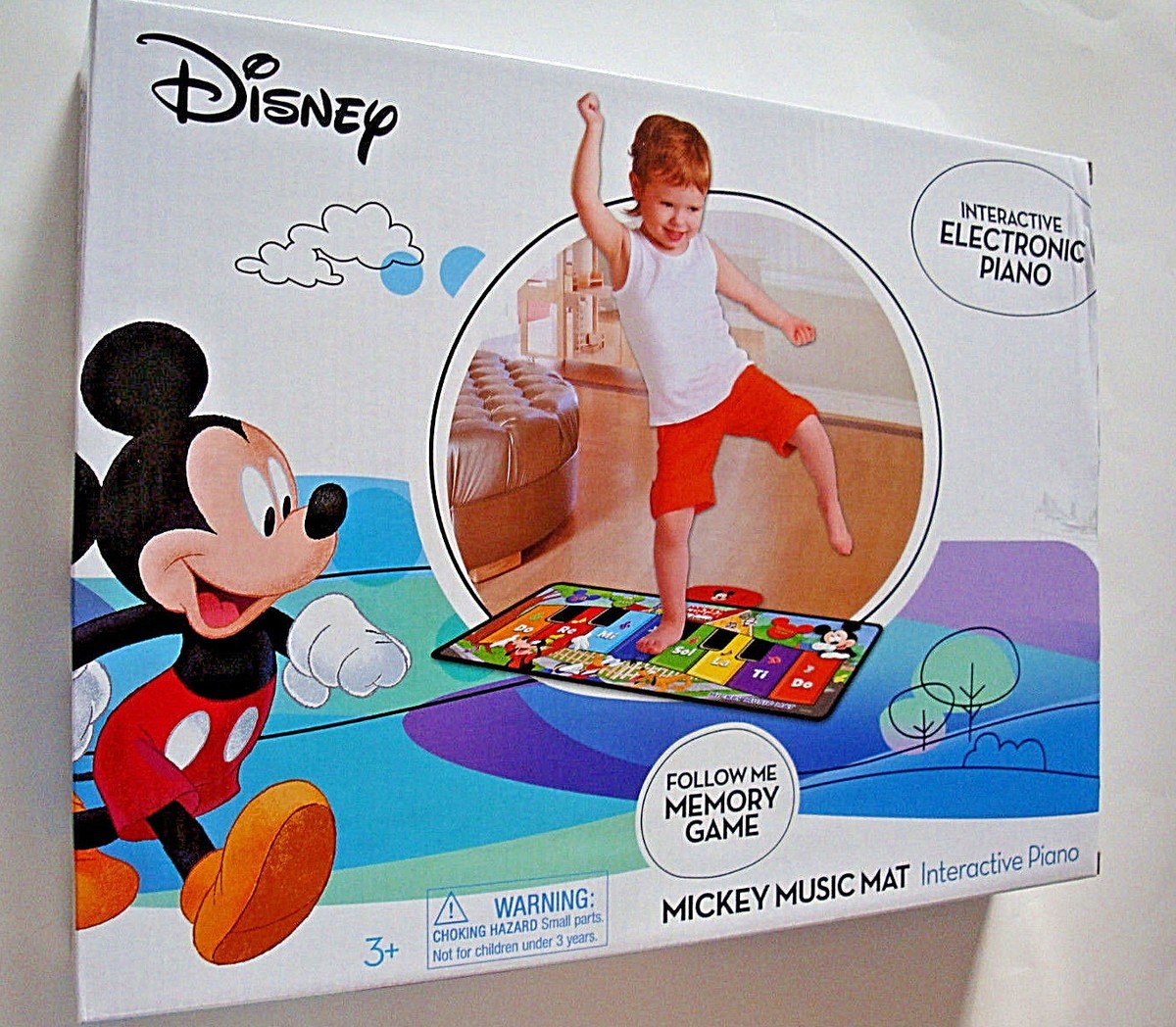 DISNEY MICKEY MOUSE CLUBHOUSE,INTERACTIVE ELECTRONIC FLOOR PIANO