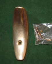 Vintage Thompson/Center Arms Hawken Rifle Solid Brass Butt Plate and screws
