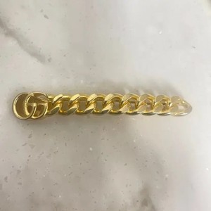 Gucci GG Gold Chain Hairpin