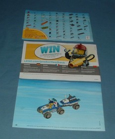 TOWN: CITY STARTER SET 60086 - LEGO - 2015 - USED CONDITION