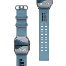 UAG Apple Watch Band 49/46/45/44mm iWatch Metropolis Buckle Nylon, Cloud Blue