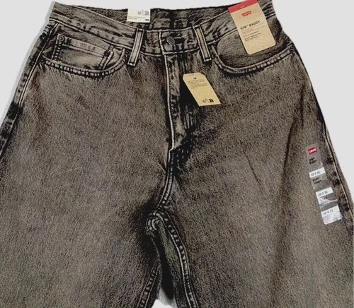 Levi's 578 Mens Baggy Taper Y2K Black Gray Denim Jeans A4750-0029 All Sizes Nwt