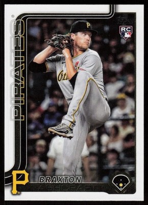 2025 Topps Update Braxton Ashcraft #US32 Pittsburgh Pirates