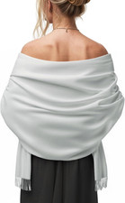 Women's Scarf Pashmina Shawls and Wraps for Evening Dress Wedding Bridal Bridesm