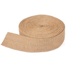 Mecleup 10 Yards 2" Jute Webbing for Chair Seat, 2 Inch/10 Yards, Beige