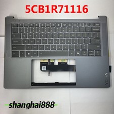 5CB1R71116 new for lenovo Yoga Pro 7 14IAH10 83KF palmrest C cover keyboard