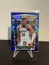 2023-24 Panini Donruss Optic - My House Giannis Antetokounmpo #11 Blue Prizm /85