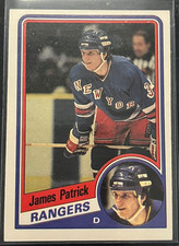 1984 O-PEE-CHEE #150 JAMES PATRICK ROOKIE CARD. rookie card picture