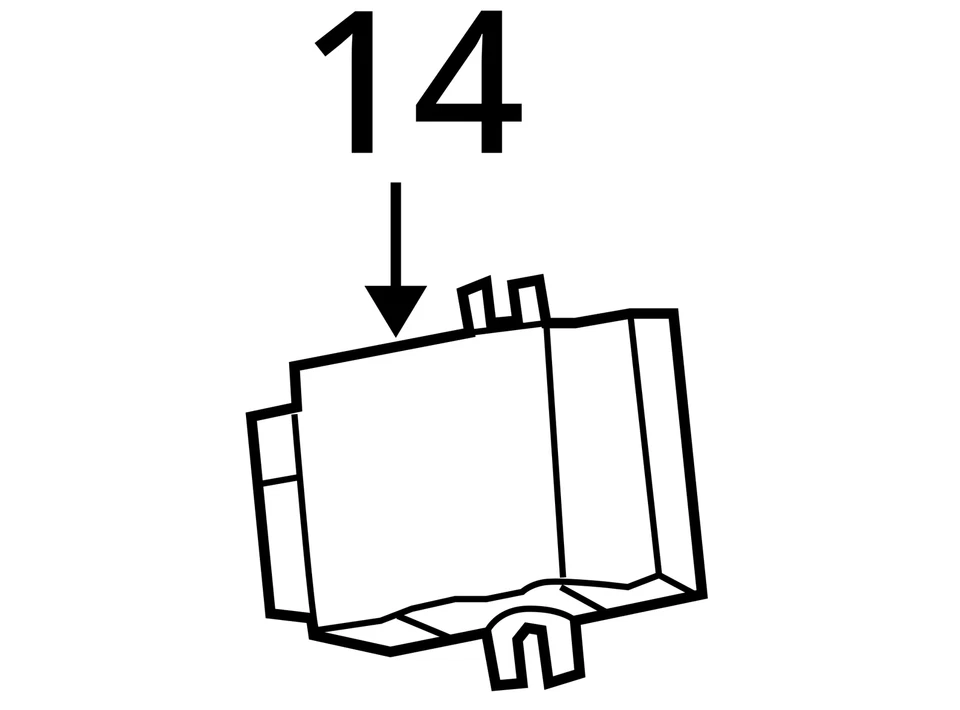 Chassis ECM Fuel Pump Right Hand Inner Quarter Fits 12-19 BMW 640i 636802 - Image 4 of 4