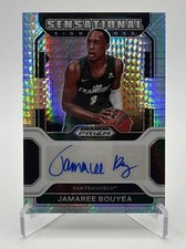 Jamaree Bouyea 2022-23 Panini Prizm Silver Prizm SP Rookie RC Auto ( Suns )