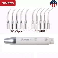 Dental LED Ultrasonic Scaler Handpiece Scaling Tips for Woodpecker EMS Refine