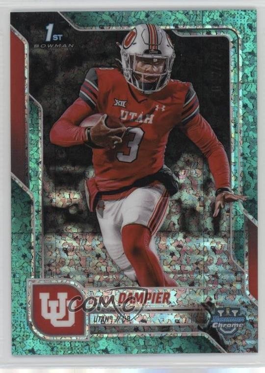 2025 Bowman U Chrome Aqua Mini-Diamond Refractor /325 Devon Dampier #3