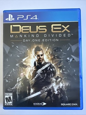 Deus Ex: Mankind Divided -- Day One Edition (Sony PlayStation 4, 2016) PS4
