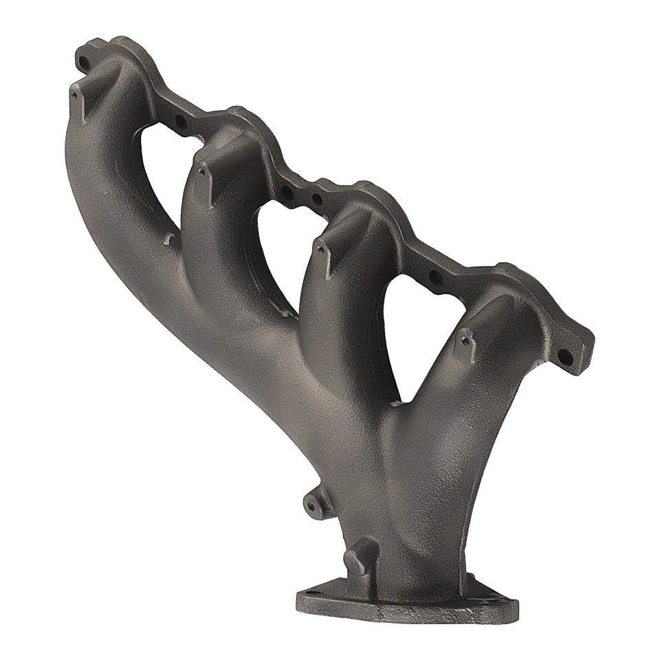 2.5" Cast Iron Exhaust Manifold Turbo For  GMC Sierra 1500 1999-2013 4.8L 5.3L - Image 2 of 4