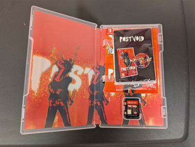 Post Void - Nintendo Switch - Super Rare Games - CIB w/ Cards & Sticker - SRG