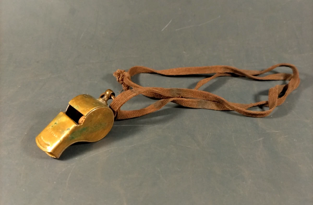 Brass Military Whistle In Collectible Police Whistles for sale | eBay