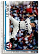 2019 Topps Update Kyle Dowdy Rookie Texas Rangers #US229