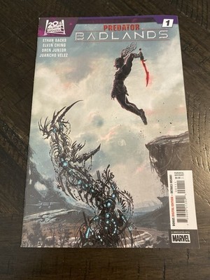Predator Badlands 1 1st Dek SEE PICS Marvel 1st Print Cover A Gemini Ship