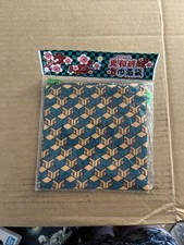 Japanese Kimono fabric Drawstring bags, napkin cover bag, tissue pouches, UNUSED