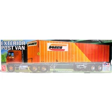 AMT Fruehauf Exterior Post Van 1:25 Scale Model Car Kit