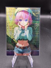 Momo Belia Deviluke Holographic Anime Collectible Trading Card