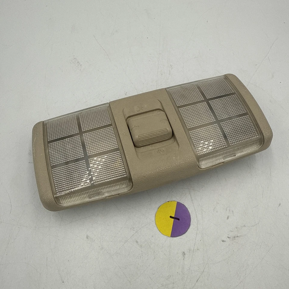 Mitsubishi Montero 1992-2000 OEM interior consola superior domo mapa bronceado claro Foto 3 de 4