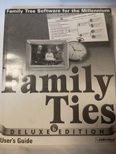 Family TIes Deluxe Edition version 6 User's Guide ONLY 1999, Paperback V7