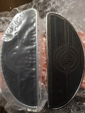 Motorcycle Storehouse Motorbike Oval Early Style Floorboards Solid Chrome