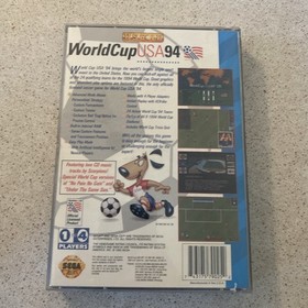 World Cup USA '94 - Sega CD Complete TESTED CIB with Reg Card