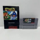 Super Nintendo Yoshi's Island Cartridge And Instructions Tested & Working!