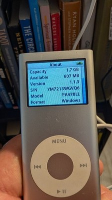 Apple iPod Nano 2nd Generation A1199 Silver 2gb for sale online | eBay