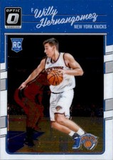 Willy Hernangomez 2016-17 Donruss Optic Rookie Card #197. rookie card picture