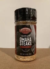 NEW OMAHA STEAKS SEASONING 3oz SEALED Classic Blend Flavor Seasoning