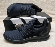 New Men's size 8 adidas Lite Racer Adapt 7.0 Black Sneaker Casual Shoes